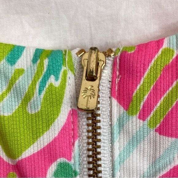 Lilly Pulitzer Cathy Shift Dress Flamingo Pink Don't Give a Cluck - Picture 15 of 15